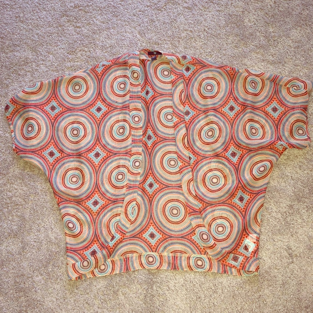 Short sleeved kimono